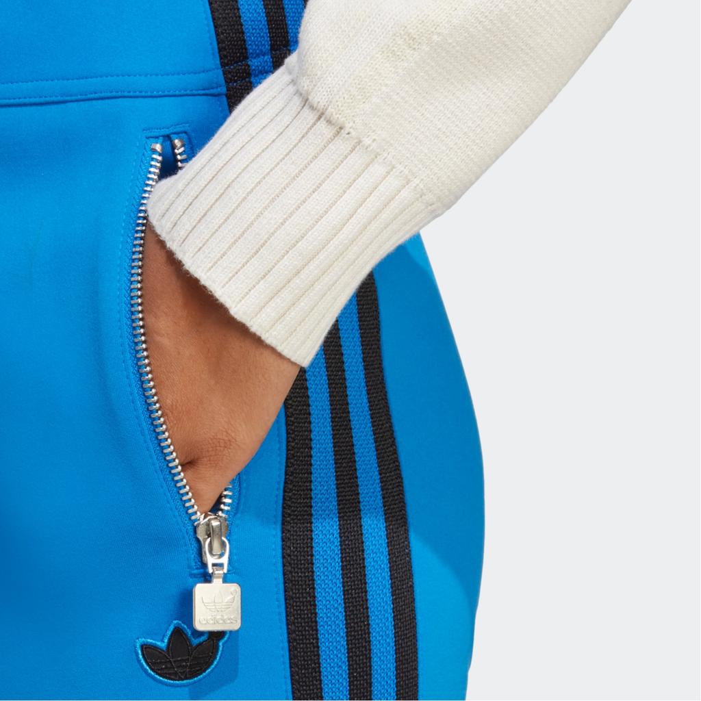 Adidas Оригинальные синие спортивные брюки с тремя полосками, женские повседневные брюки IB5729