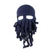 Octopus Balaclava Mask with Tentacles for Disguise Navy Blue