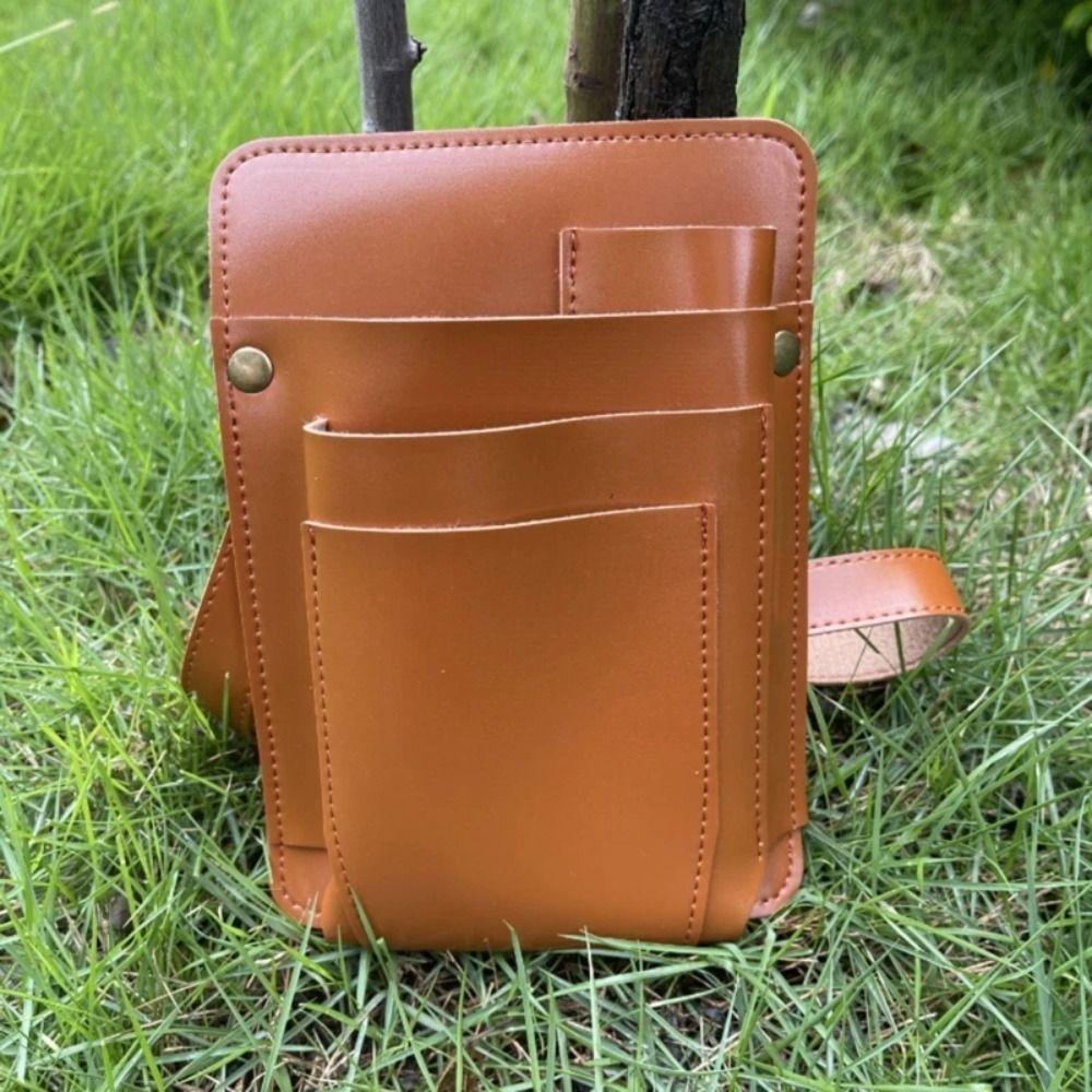 Heavy Duty Leather Garden Tool Belt Multi-layer Leather Tool Belt Maintenance