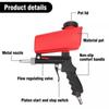 Sandblasting Gun Adjustable Portable Gravity Sand Blaster 90Psi Small Sand Blasting Machine Handheld Pneumatic Blasting Gun Set