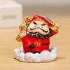 Chinese Mythological Figurine Resin Mini Folklore Figure Good Luck Ornament Fengshui Sculpture for Home Car Dashboard Decor