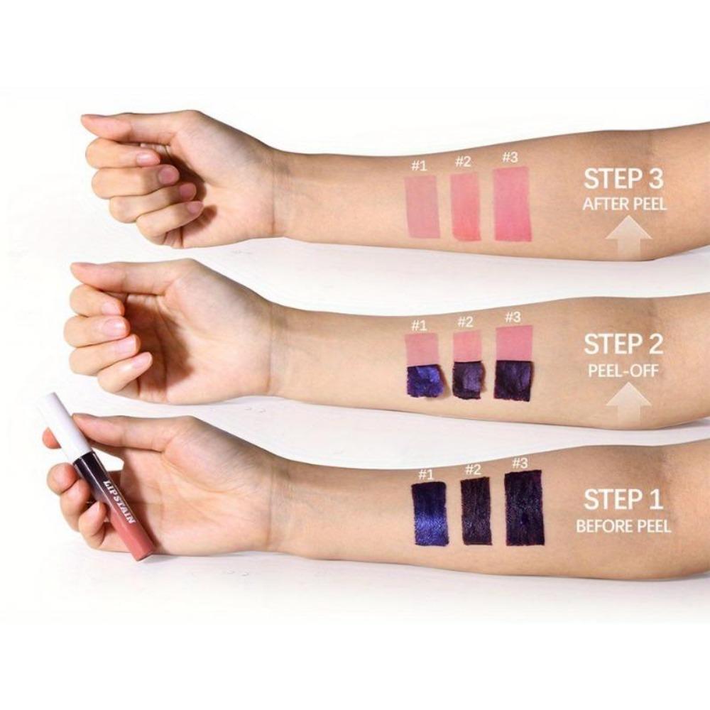 Matte Velvet Tear-off Lip Gloss, Charming Lip Makeup, Long-lasting and Waterproof