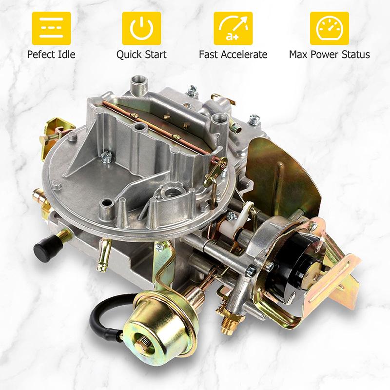 2-Barrel Car Carburetor 2100 A800 Add 5%-10% Horsepower for Ford for Mustang F150 F250 F350 1964-1978 289 Cu/302 Cu/351 Cu