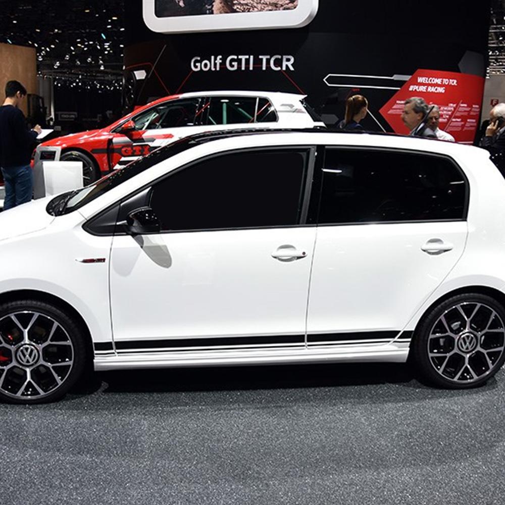 2 шт. Боковые наклейки на двери автомобиля Для Volkswagen VW Cross Up GT Декор автомобиля Тюнинг Автоаксессуары Виниловая пленка Наклейки