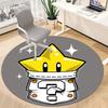 1pc Mario Star Office Round Area Rug, Under Office Chairs Bedroom Living Room Home Decor  a1022248