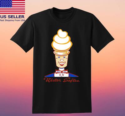 Футболка с персонажем Mister Softee (мороженое в рожке)