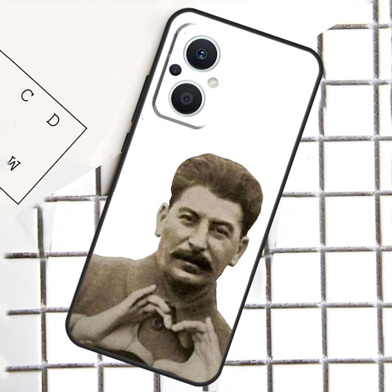 Russian Stalin Ussr Phone Case For OPPO Reno 8T 7 8 Lite 14F 14 13 12 11 F 10 Pro OPPO Find X8 X6 X5 Pro Cover