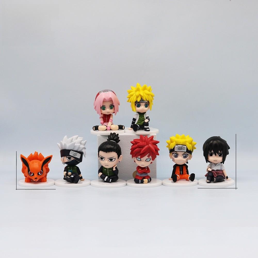 Uzumaki Uchiha Naruto Sasuke Kakashi Haruno Sakura Character Model Ornaments