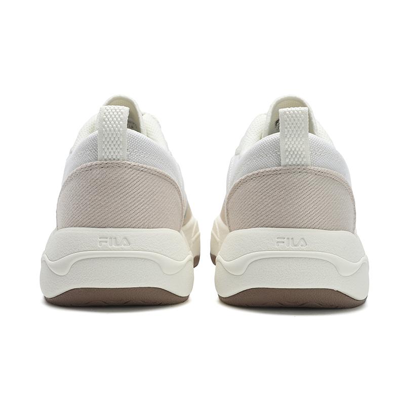 Fila Бургер Повседневная обувь Модная Универсальная Простая Удобная Дышащая Легкая Низкая парусиновая обувь Женские кроссовки Белый Желтый F12W532301FGA