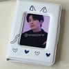 3-Inch Instant Photo Card Album – Popular Sweet Design with Snap Closure, Perfect for Couples