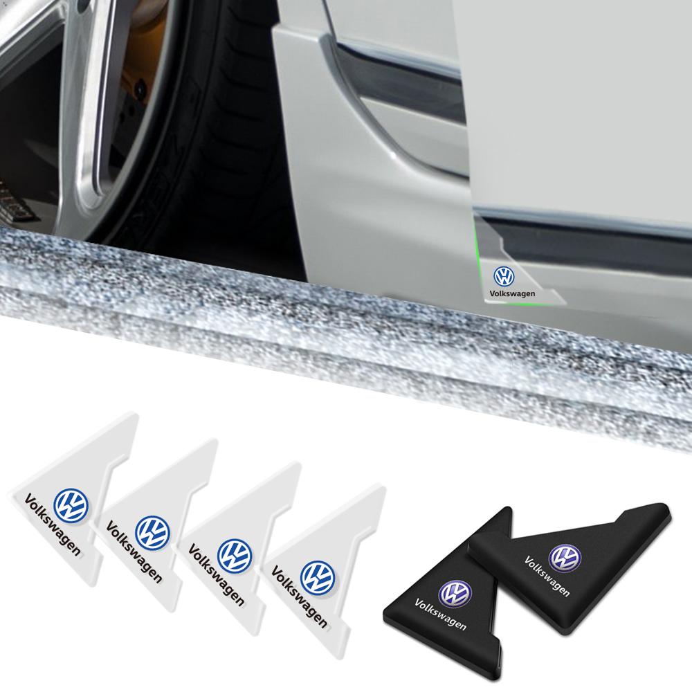 Car Door Angle Corner Cover Bumper Crash Scratch Sticker for Volkswagen Golf Passat Jetta Tiguan Polo Bora Beetle Vento Sharan BJKMN1