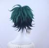 Мой Герой Академия Изуку Мидория Парик Boku No Hero Academia Косплей Волосы Изуку Мидория Деку Парик Косплей Парик + Парик Кепка