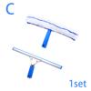1Pc 35CM Window Cleaning Combo Squeegee Microfiber Cloth Shower Glass Wiper Home Cleaning Tools