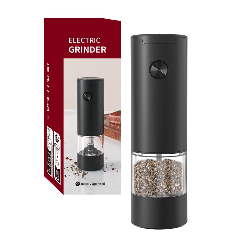 Electric Salt and Pepper Grinder Set Automatic Gravity Spice Mill Adjustable Spices Grinder Kitchen Tools