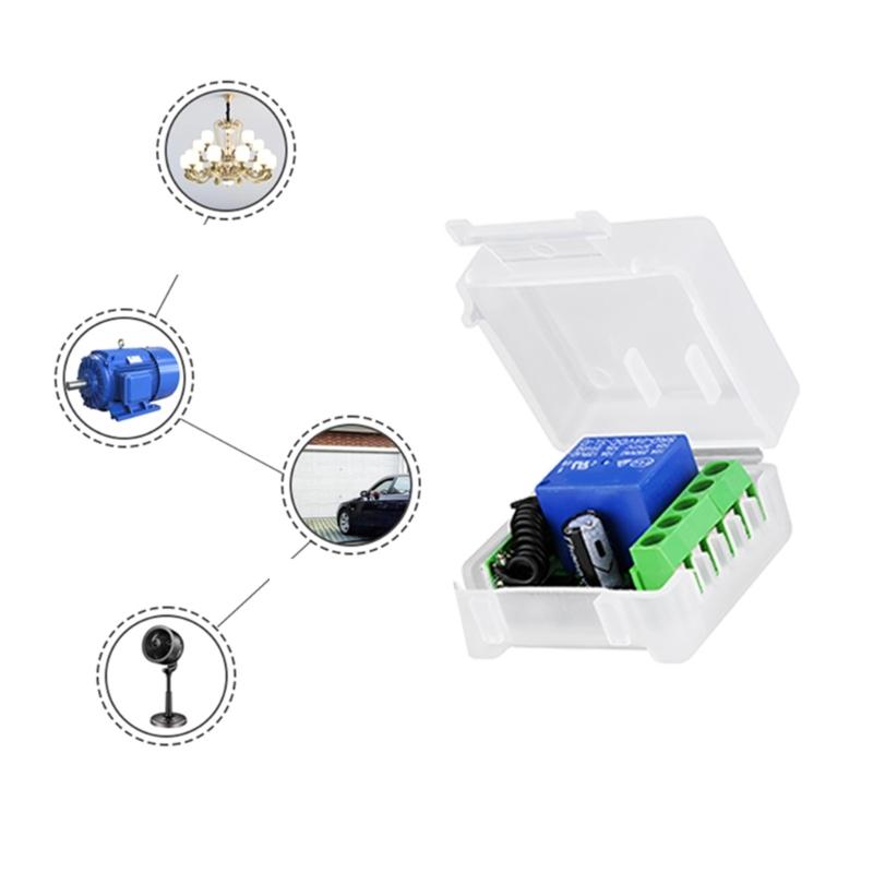 433 МГц 315 МГц 12 В Беспроводные переключатели с дистанционным управлением Открыватель ворот гаража Пульт дистанционного управления Беспроводной модуль приемника Для садовых светильников