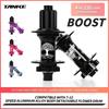 TANKE-Boost 12x148,15x110,Алюминиевая втулка для велосипеда,32 отверстия 120 зацепов 4 подшипника MTB Горный велосипед Втулка под дисковый тормоз HG MS XD 8-12 скоростей