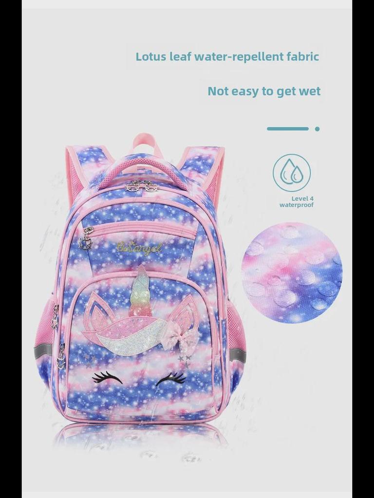 Популярный легкий рюкзак для учеников 1-го класса - школьный портфель для мальчиков и девочек