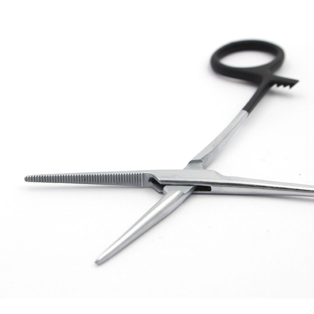 Tip Clamps Fly Fishing Hook Remover Fishing Forceps Hemostatic Forceps Fishing Locking Pliers