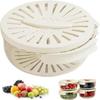 Draining Bowl Drain Bowl Storage Box Vegetable Washing Basin Water Filter Rack  for Household