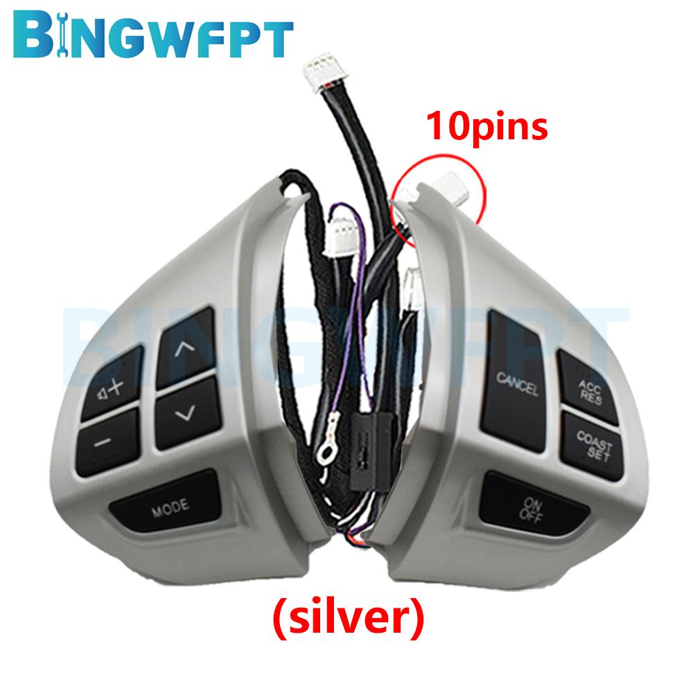 Steering Wheel Button Switch Cruise Control Switch Button Multifunction For Outlander Laner Pajero For Mitsubishi ASX 2010-2016