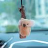 Подвесное украшение для автомобиля, коала, черепаха, панда, объятия, пень, подвеска, зеркало заднего вида, декор для воздуховода, милые аксессуары для салона автомобиля