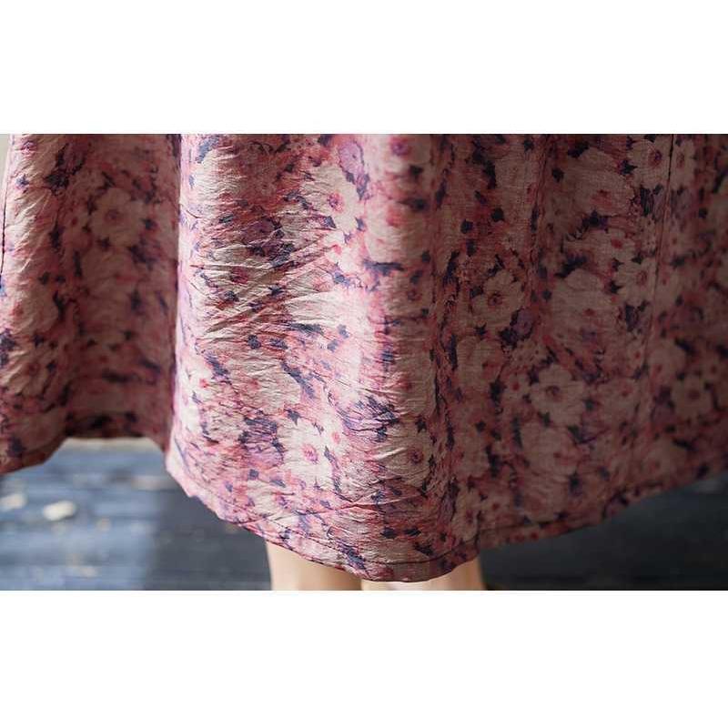 Women's Chambray Cotton Long Dress