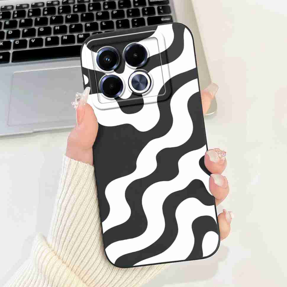 Cute Lovely Cat Silicon Case For Infinix Note 40 5G X6852 Shockproof Funda Back Cover For Infinix Note 40 X 40X Note40 5G Bumper