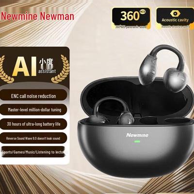 Новые беспроводные Bluetooth-наушники-клипсы Newmine S6 Pro с функцией перевода