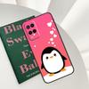 Чехол-пингвин для Oppo A15 A16 A17 A52 A72 A76 A96 A54 A74 A94 A54S A57S A58 A78 A98 A57 A77