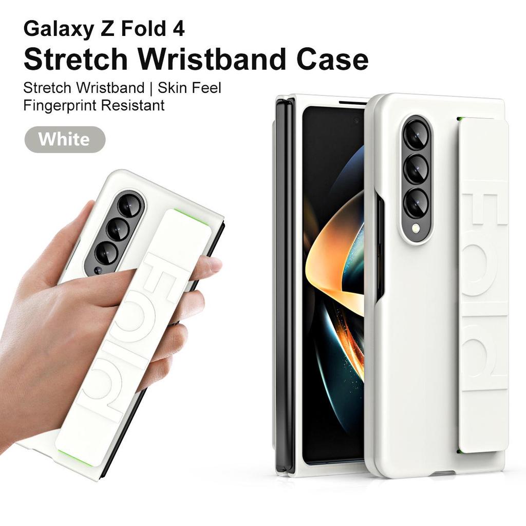"Защитный чехол с эластичным ремешком на запястье для Samsung Z Fold6/5/4/3/2 - Защита от падений, совместим со складным экраном"