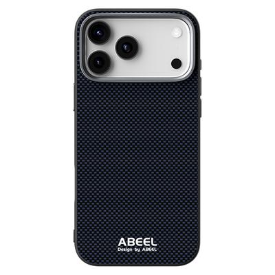 ABEEL Чехол для iPhone 17 Pro Совместимый с MagSafe Печатный ПК ТПУ Алюминиевый сплав Кожаный Чехол для телефона