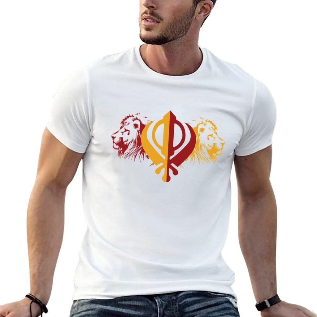Sikh Khanda Lion For All Sikhs Tshirt T Shirts For Unisex Pack Cotton Unisex Tshirt Unisex T Shirt Graphic Tshirt