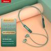 Беспроводные спортивные Bluetooth-наушники-вкладыши Newmine C50 с шейным ободком