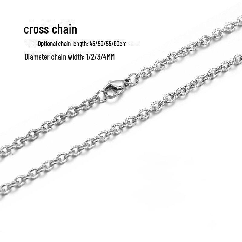 Универсальный мужской кулон из нержавеющей стали с цепочкой