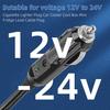 Thermoelectric Cooler Power Cord 8FT W/Fuse For Coleman 12V/24V OE#5644-710 5644-707 300000540 5645