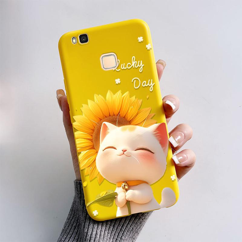 For Huawei P9 Lite 2016 Case VNS-L31 VNS-L21 VNS-L22 Cover Shockproof Bumper Cute Astronaut Funda on Huawei P9Lite G9 Lite Coque