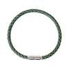 Парные кожаные браслеты Jbans Classic Twist (C1902-Ac526Gn)