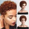 New Wig Women's Short Curly Hair African Small Curl Fluffy Bobo Head Chemical Fiber High Temperature Silk Wig Headgear