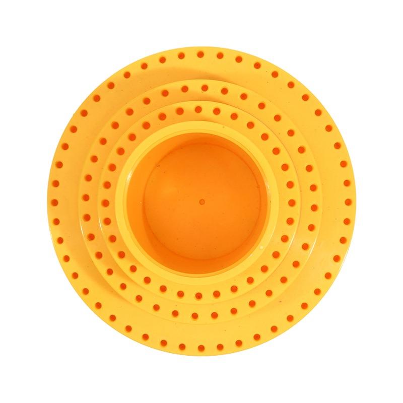 Профессиональный вращающийся круглый кейс для хранения сверл, вращающаяся на 360° коробка, органайзер для насадок шлифовального инструмента, инструмент для ювелирных изделий и DIY