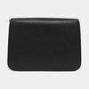 [Pre-Owned] Tb Small Black Leather Embossed Tb Shoulder Bag Crossbody Bag Gold Hardware Detachable Strap - Excellent #1BWBCE