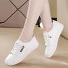 Новая популярная повседневная обувь для женщин Универсальная женская обувь Спортивная белая обувь Женская весенняя обувь на плоской подошве, Модная обувь