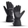 Heated Motorcycle Gloves Winter Warm Snowmobile Skiing Gloves Waterproof Touch Screen Rechargeable Heating Thermal Moto Guantes