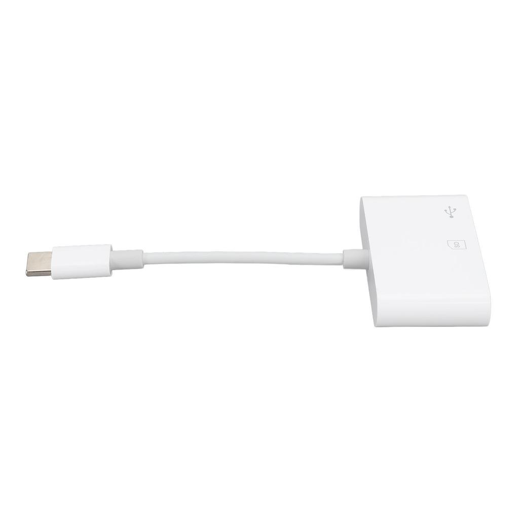 3 in 1 USB C Memory Card Reader Multiport 500M S Stable Transmission Plug and Play for Phone PC Laptop Camera U Disk