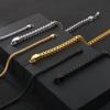 Japan and Korea Trend Versatile Stainless Steel Front and Back Chain Men's Bracelet Creative Retro Hipster Titanium Steel Accessories