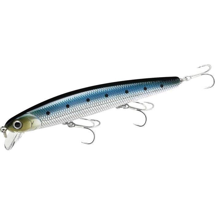 Lucky Craft Flash Minnow 110 - Saltwater Lure (714 Metallic Iwashi) SW-FM110