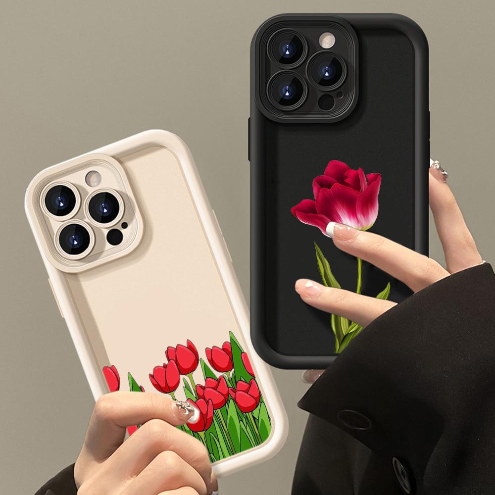 LZ16 цветочный силиконовый чехол для телефона Xiaomi 11 Lite 5G 14T Redmi 14C 13C A3 Note 12 11 9 10 13 Pro Plus противоударный задний чехол