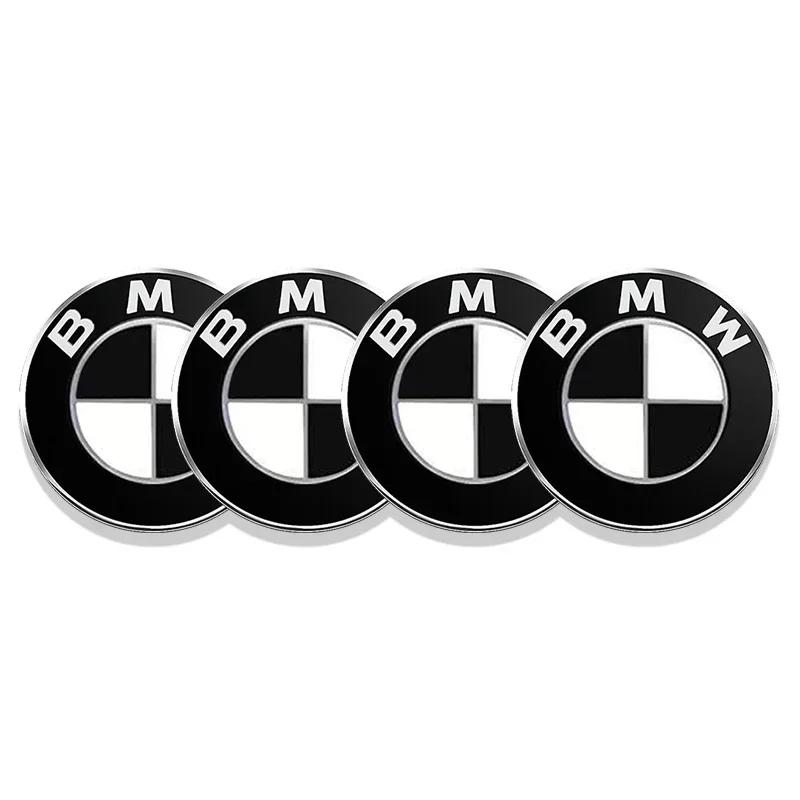 56mm Car Badge Wheel Center Cover Stickers Hub Caps Decal For BMW M M3 M5 M6 X3 E46 E90 E39 F10 F20 F30 G20 E60 E36 accessories
