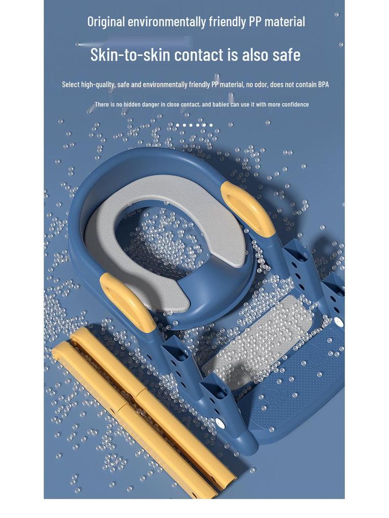 Складная детская лестница для приучения к горшку с поручнями - Ступенька для мальчиков и девочек