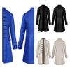 Retro Gothic Victorian Uniform Tailcoat Jacket For Men