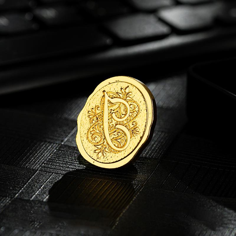 Ретро-сургучный штамп, головка 26 букв алфавита AZ, набор печатей, инструменты для декора почтовых ящиков, античный сплав, головка печати, свадебное ремесло, подарок